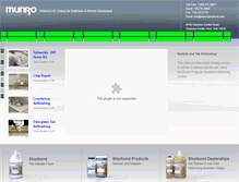 Tablet Screenshot of munrotraining.com